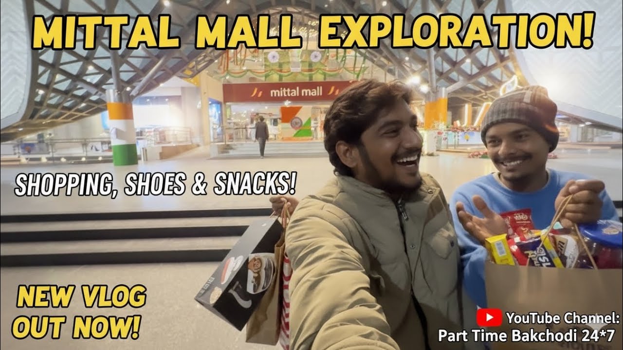 “मॉल घूमे,जूते झूमे, बिस्किट भी लूटे ये थी हमारी Mittal Mall वाली टोटल बकचोदी 😂🛍️Hashtags#MittalMall