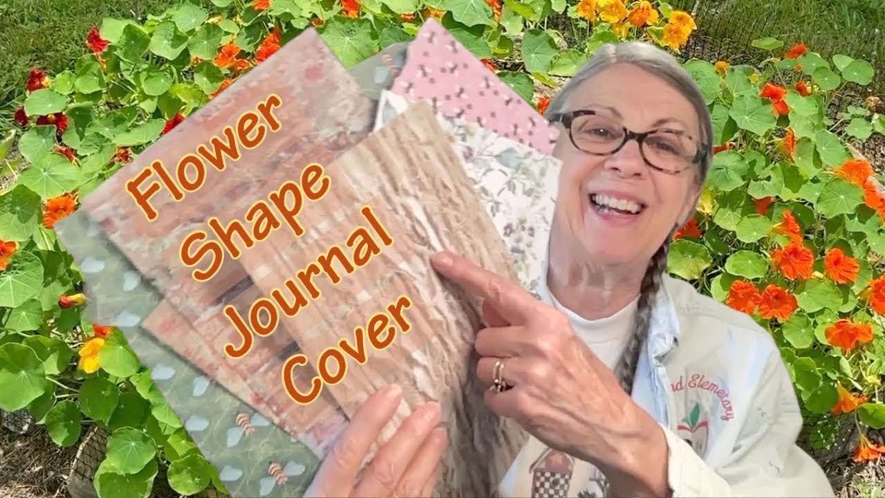 The Flower Shape Journal: Working on the Cover!