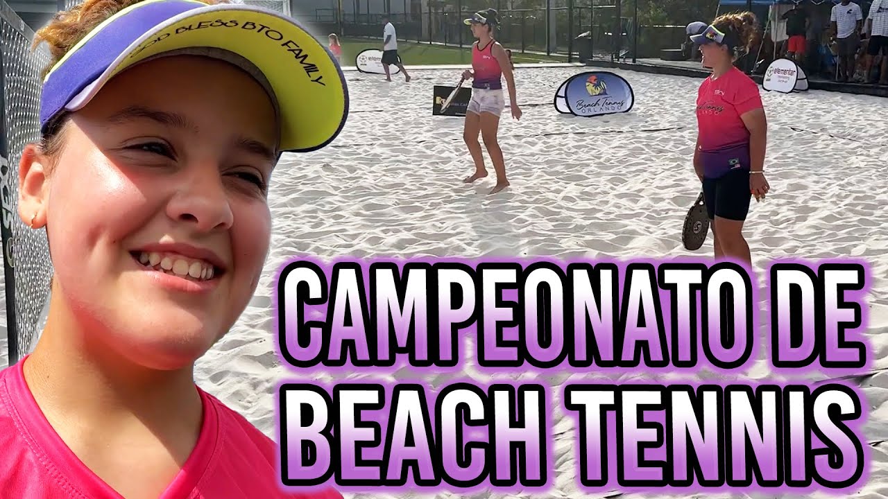 PARTICIPEI DE UM CAMPEONATO DE BEACH TENNIS- ME MACHUQUEI E CHOREI