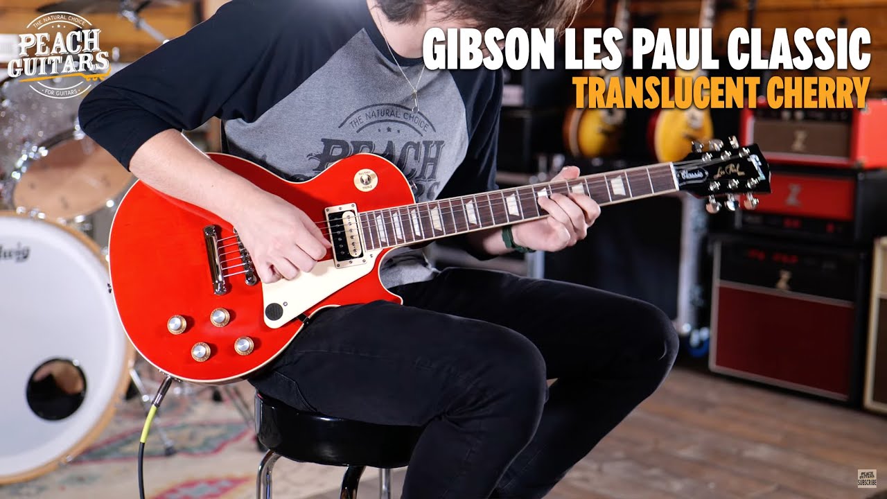 No Talking...Just Tones | Gibson Les Paul Classic - Translucent Cherry