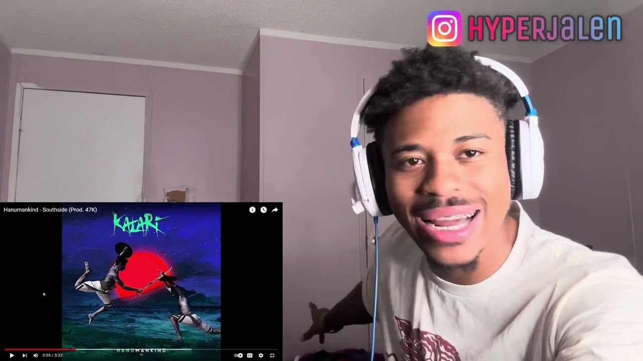 HE THE BEST INDIAN RAPPER🔥HANUMANKIND-SOUTHSIDE (REACTION) !!!