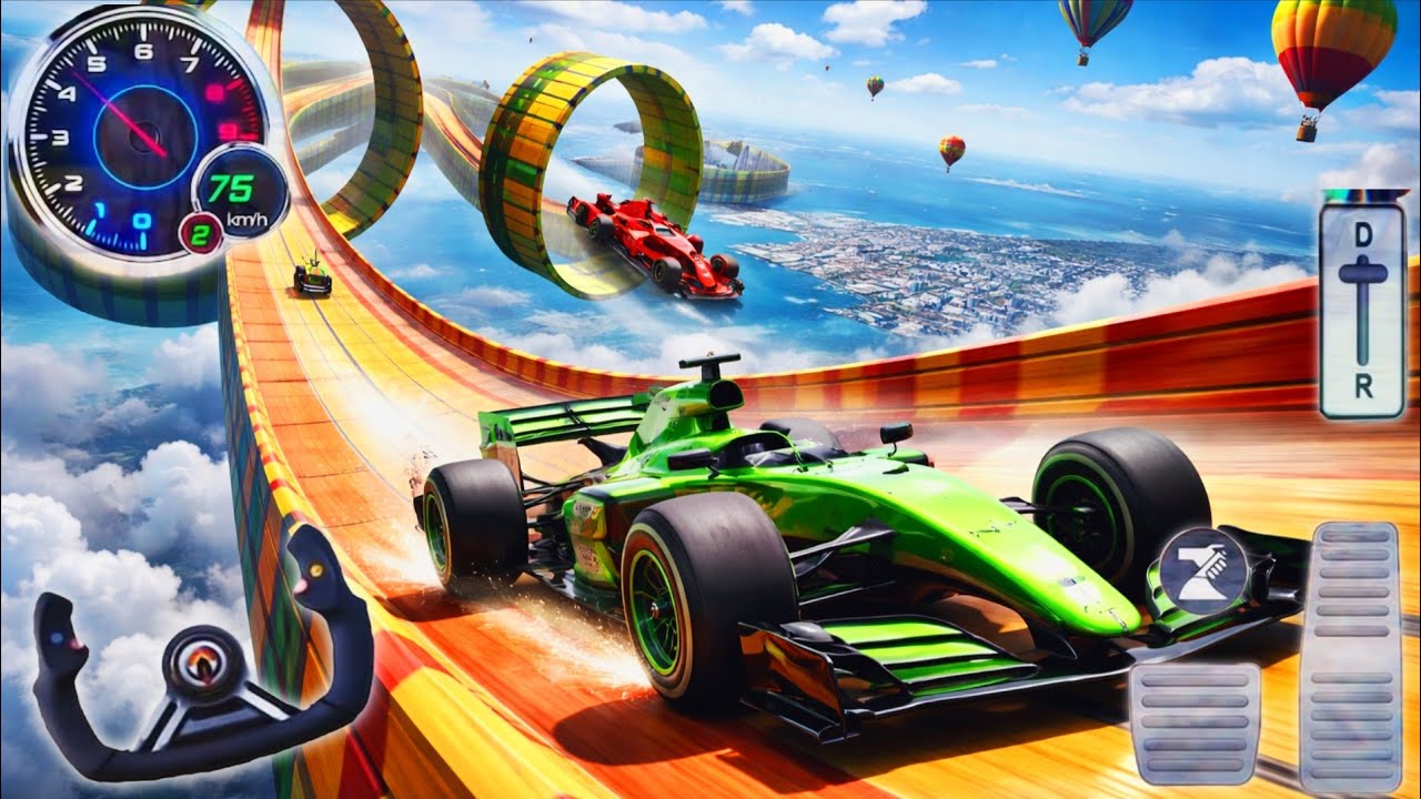 Ultimate Mega Ramp Formula Car Racing 3D - Extreme GT Car Stunt Master 2026 - Android Gameplay Video