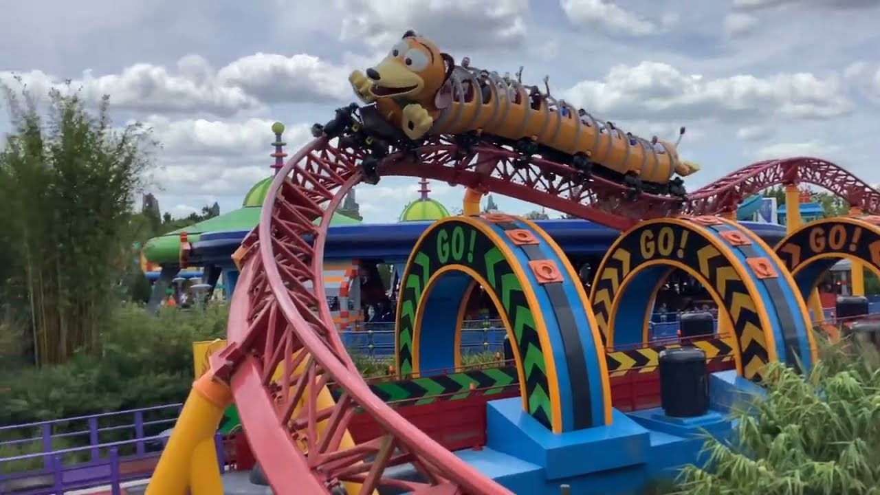 Slinky Dog Dash Roller Coaster-Orlando Disney-Hollywood studio 20240601