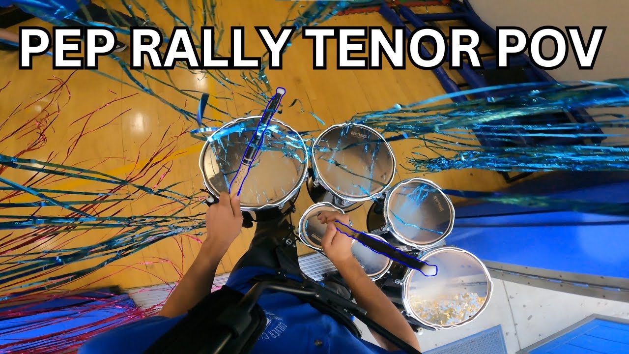 Pep Rally Tenor Cam POV (2024)