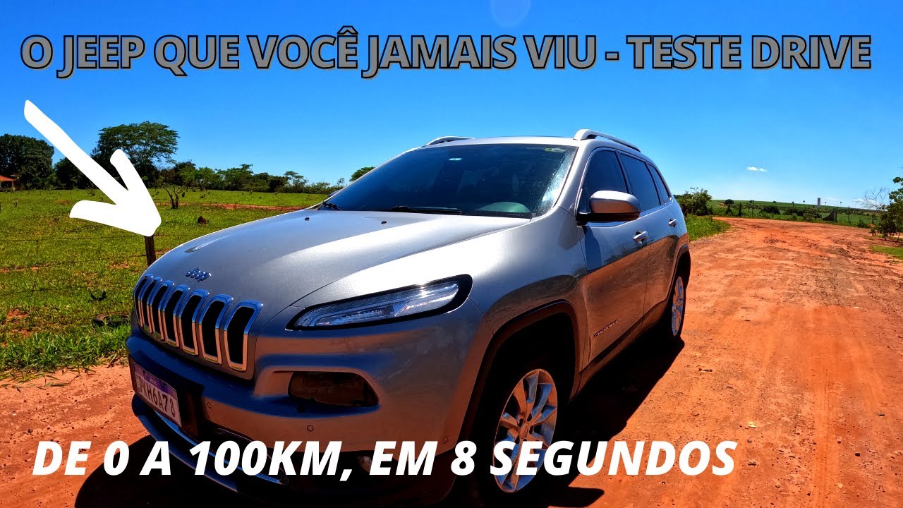JEEP CHEROKEE 2015 - TOUR, TESTE DRIVE, 0 A 100KM EM 8 SEGUNDOS