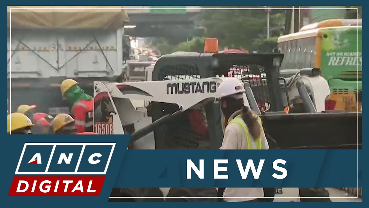 Heavy EDSA traffic expected as rehabilitation continues | ANC