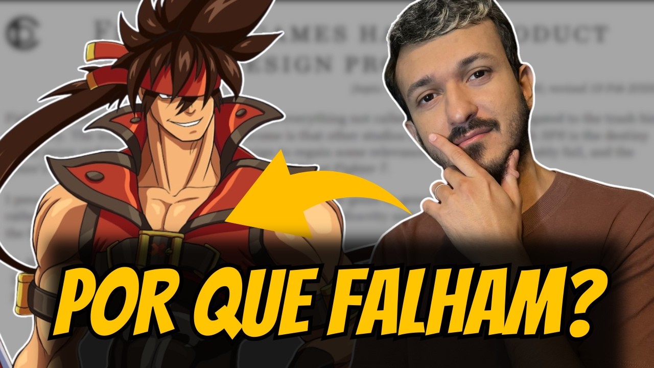 A INDÚSTRIA DOS JOGOS DE LUTA TEM UM PROBLEMA SÉRIO
