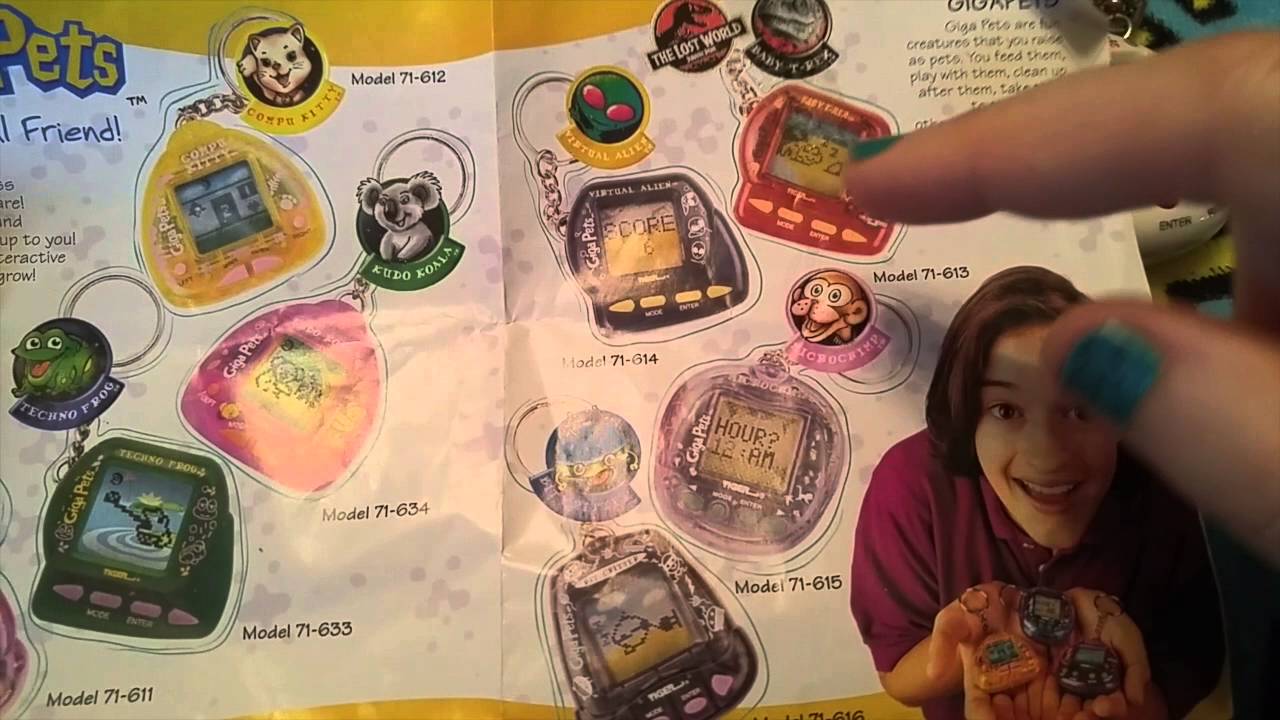 Virtual Pet Collection 6 (Giga and Nano Pets)