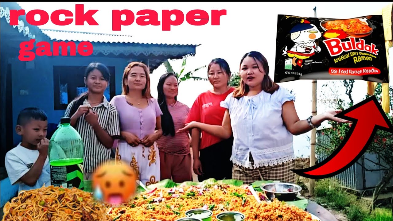 Rock paper game  hai Sathi ho hamro video lai maya gardinu hola Sathihar please please 