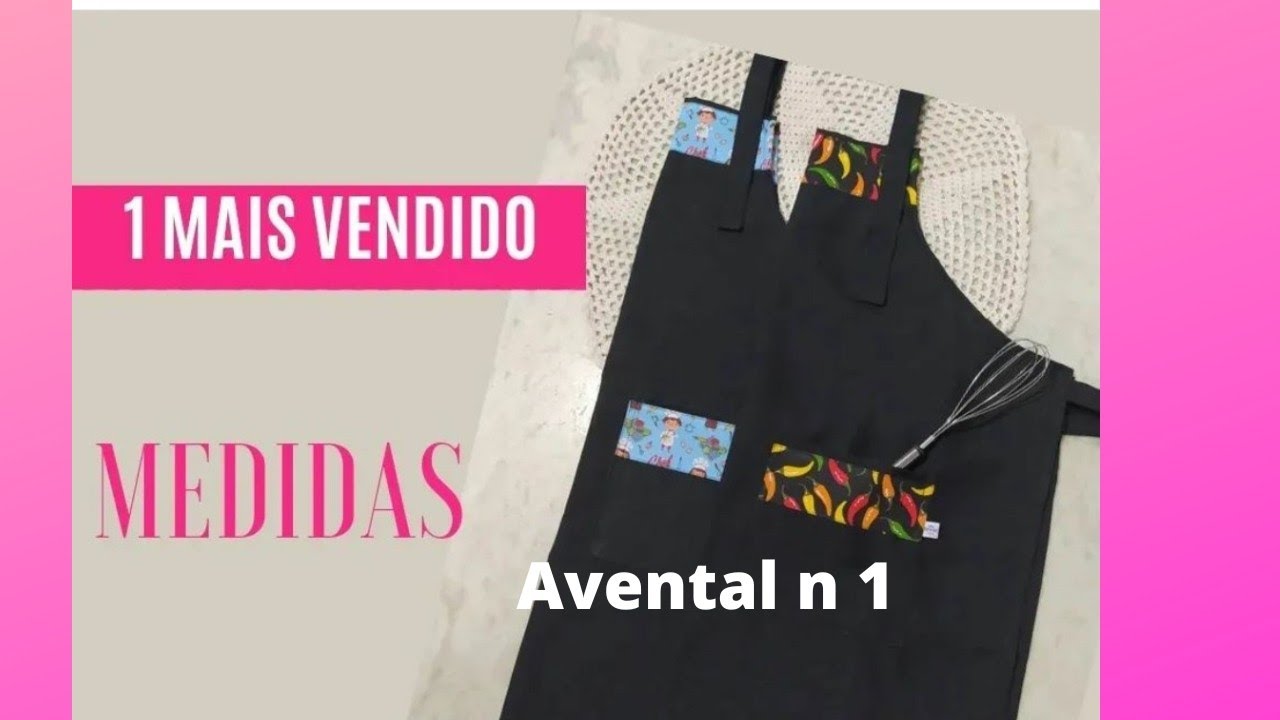 DIY ✨  Avental Cozinha, Culinária, Como fazer passo a passo.