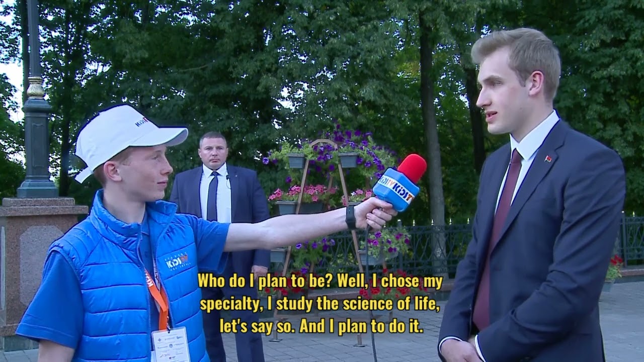 Николай Лукашенко рассказал о своём жизненном пути (ENG SUB)