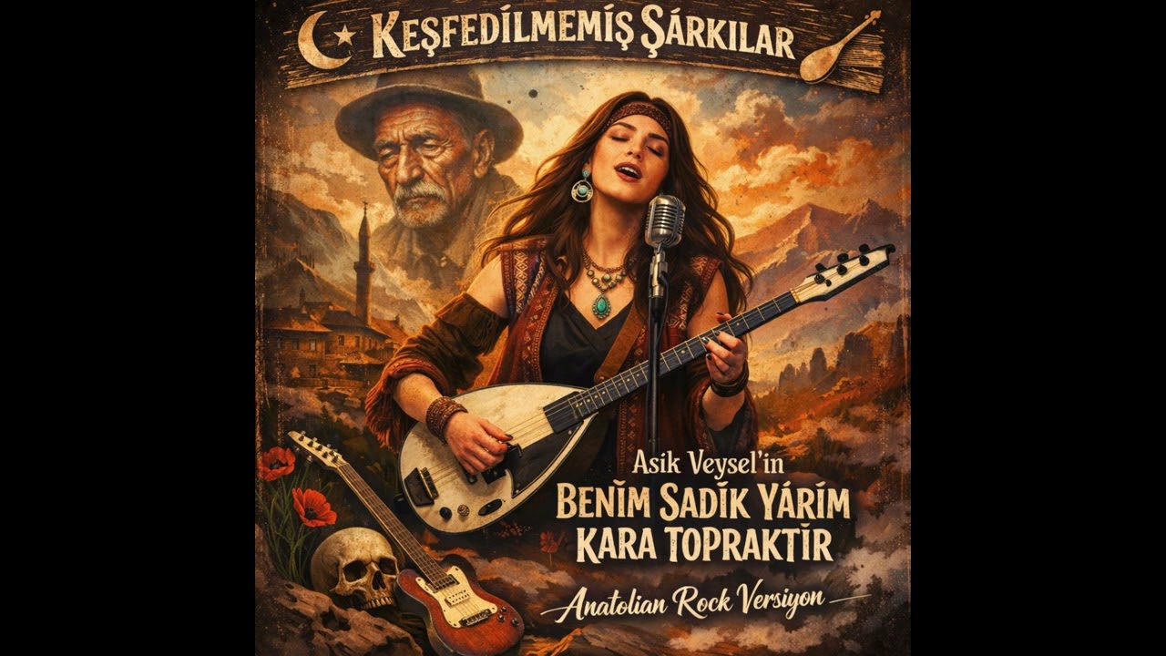 Benim Sadık Yarim Kara Topraktır | Keşfedilmemiş Şarkılar (Psychedelic Anatolian Rock )