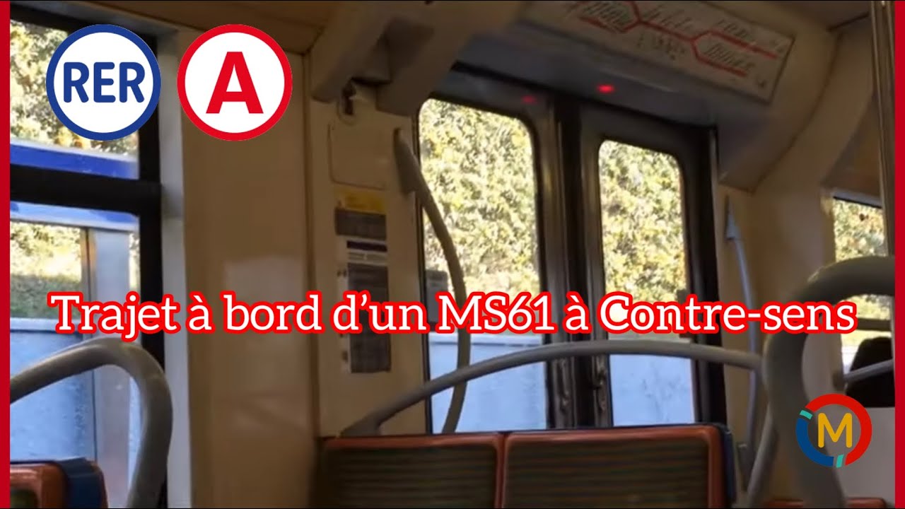 Voyage à bord du MS61 à contre sens