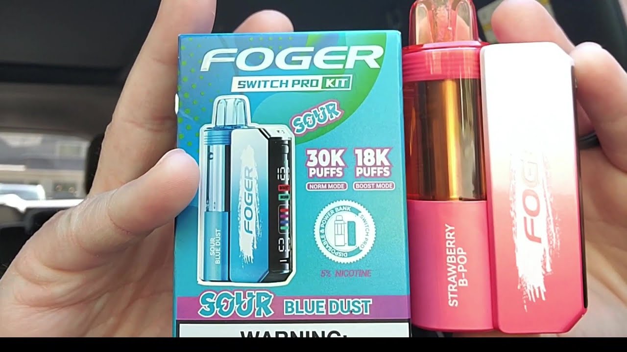 FOGERS NEW SWEET AND SOUR FLAVORS * SOUR BLUE DUST* STRAWBERRY BLOW POP By @disposabledad2