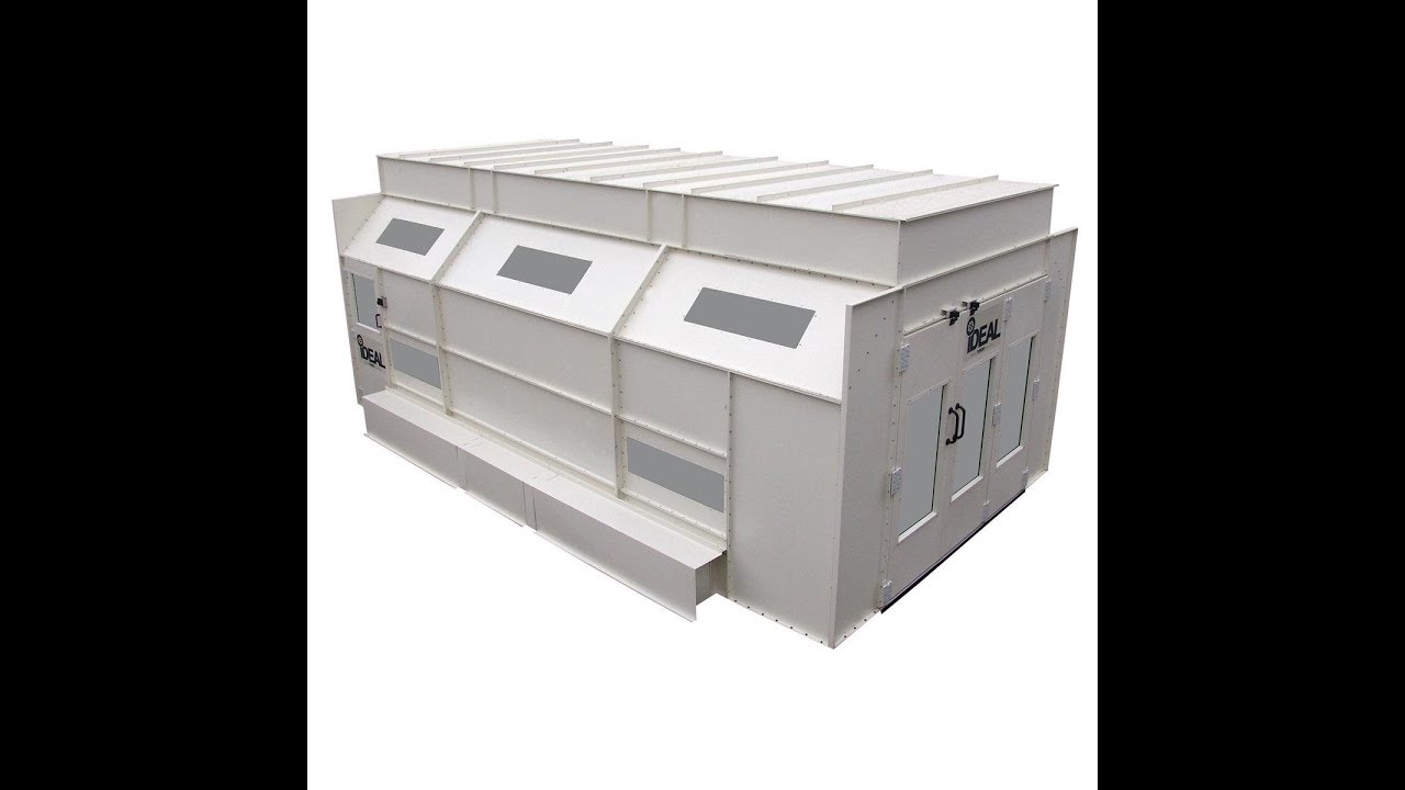 iDeal Side Down Draft Paint Booth Overview
