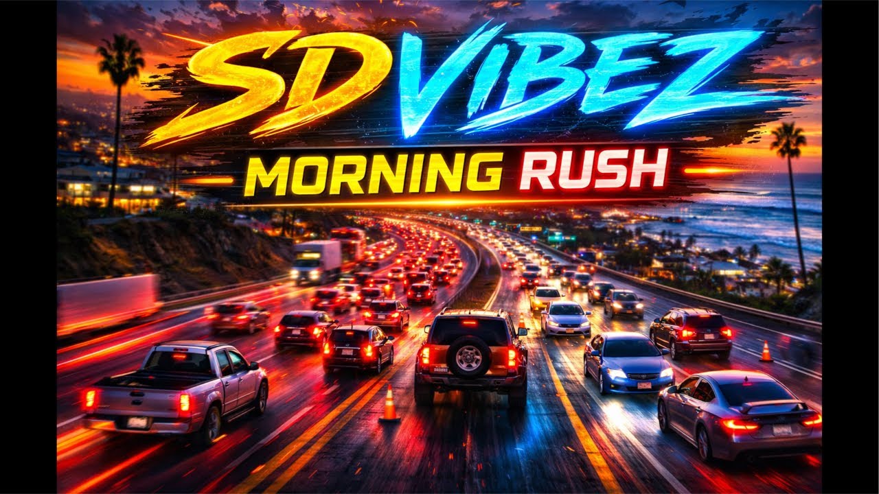 I-5 MORNING RUSH CHAOS 🚗 SAN DIEGO COMMUTE GOING OFF LIVE