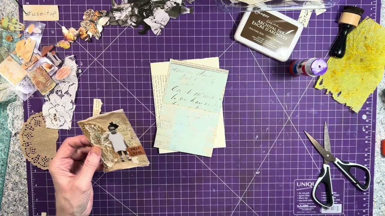 Давайте создадим сувениры для дневников из чайных пакетиков! #thesimplecrafter
