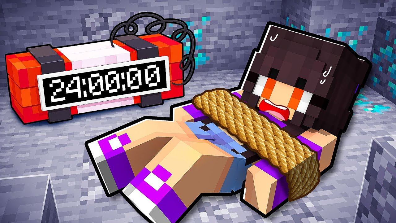 GÖKÇE'nin YAŞAMAK İÇİN 24 SAATİ VAR - Minecraft