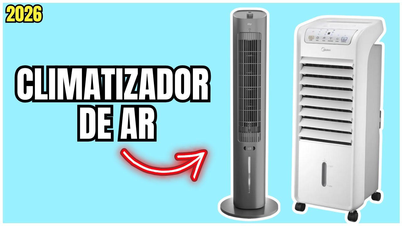 Qual melhor CLIMATIZADOR DE AR para comprar em 2026? 5 Melhores CLIMATIZADOR DE AR FRIO