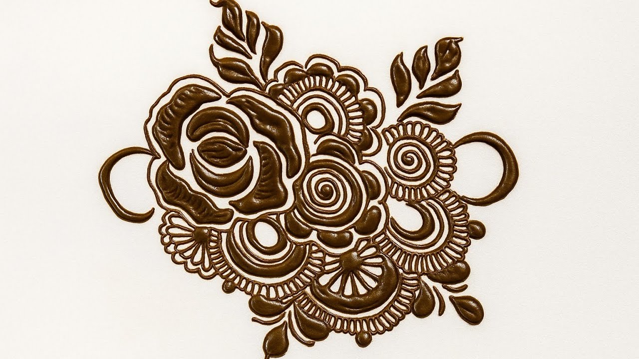 Bunch mehndi design | Circle wali mehandi | Mehandi | Mehandi Design | Mehandi | Floral mnehndi 
