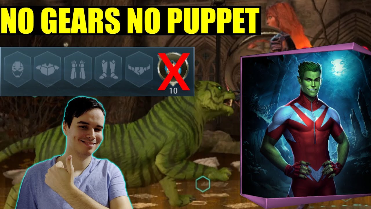 Как играть в No Gears No Puppet Beast Boy Injustice 2 Mobile