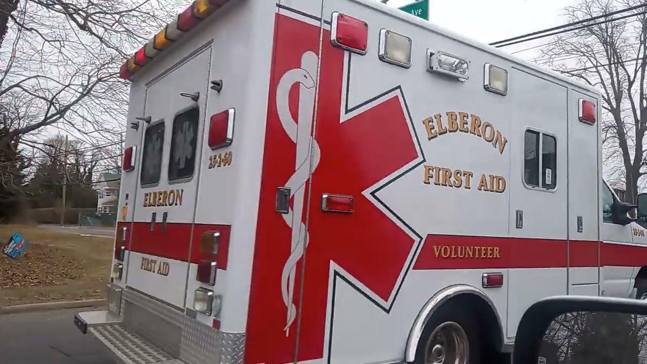 Elberon First Aid Squad EMS Ambulance 25-2-60 (Dual Siren)