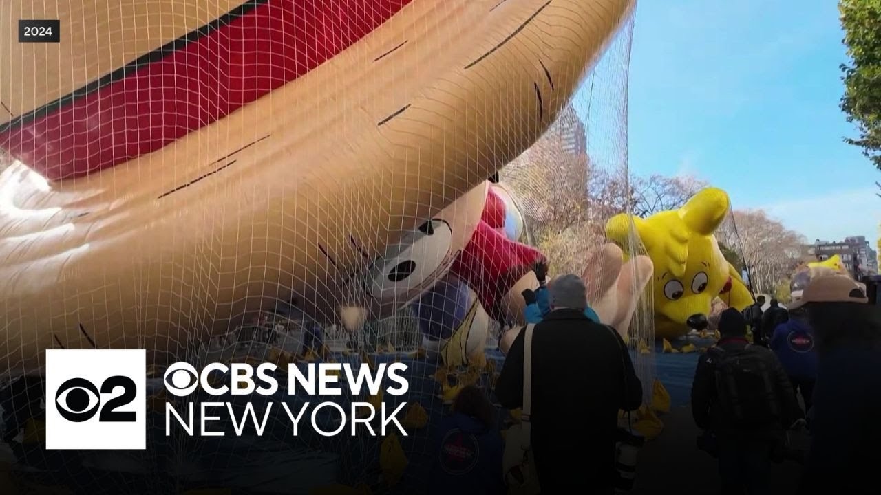 Macy's Thanksgiving Day Parade balloon inflation set to take place on the Upper West Side