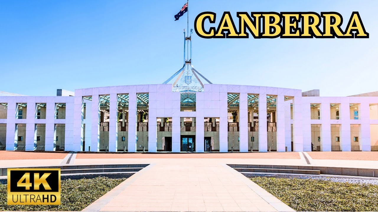 I Walked Inside CANBERRA Parliament House Australia  | ACT | INSIDE TOUR | 4K