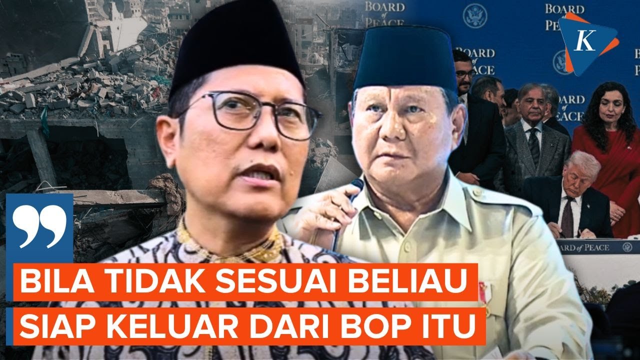 MUI Sebut Prabowo Janji RI Keluar dari Dewan Perdamaian Gaza, jika Tak Bawa Kemerdekaan Palestina