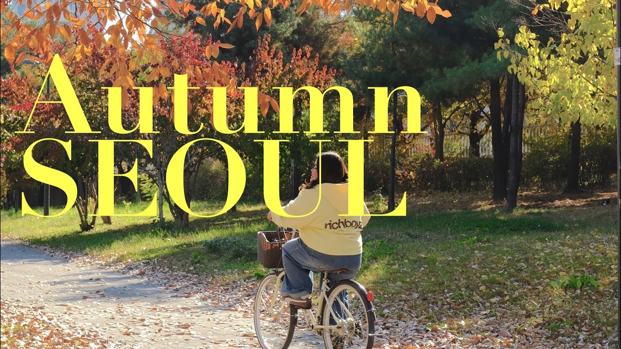 AUTUMN in SEOUL | biking in yeouido, strolling around yeonnam-dong, wandering in seosulla-gil 