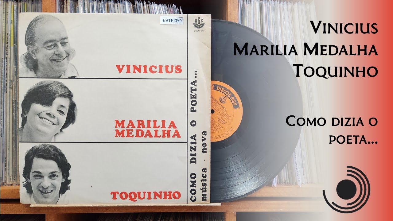 Como Dizia o Poeta - Toquinho, Vinicius, Marilia Medalha (1971, HD 4K, Vinyl)