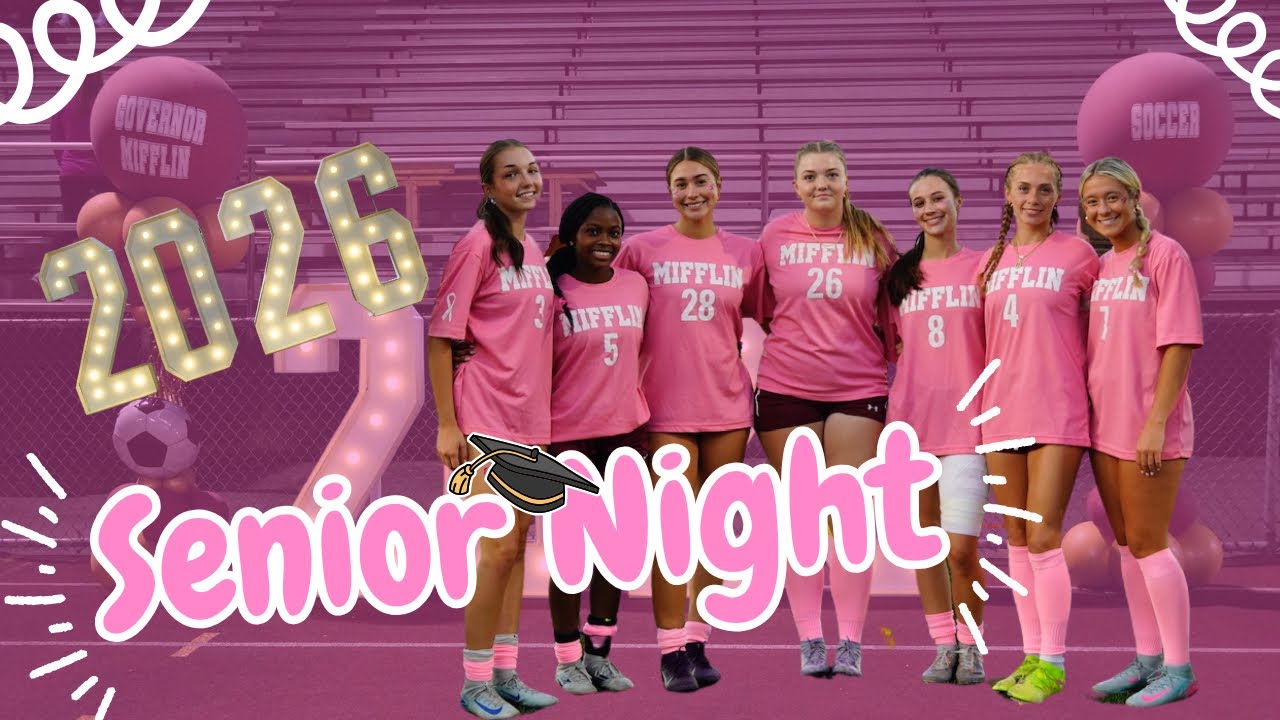 Senior Night - Mifflin vs Reading | Varsity | 4K soccer