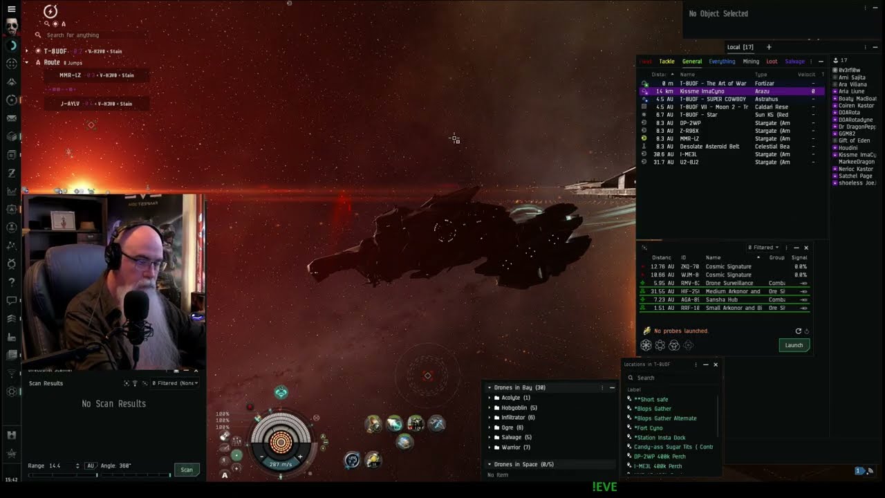 Неудача потенциального Охотника — EVE Online 2863