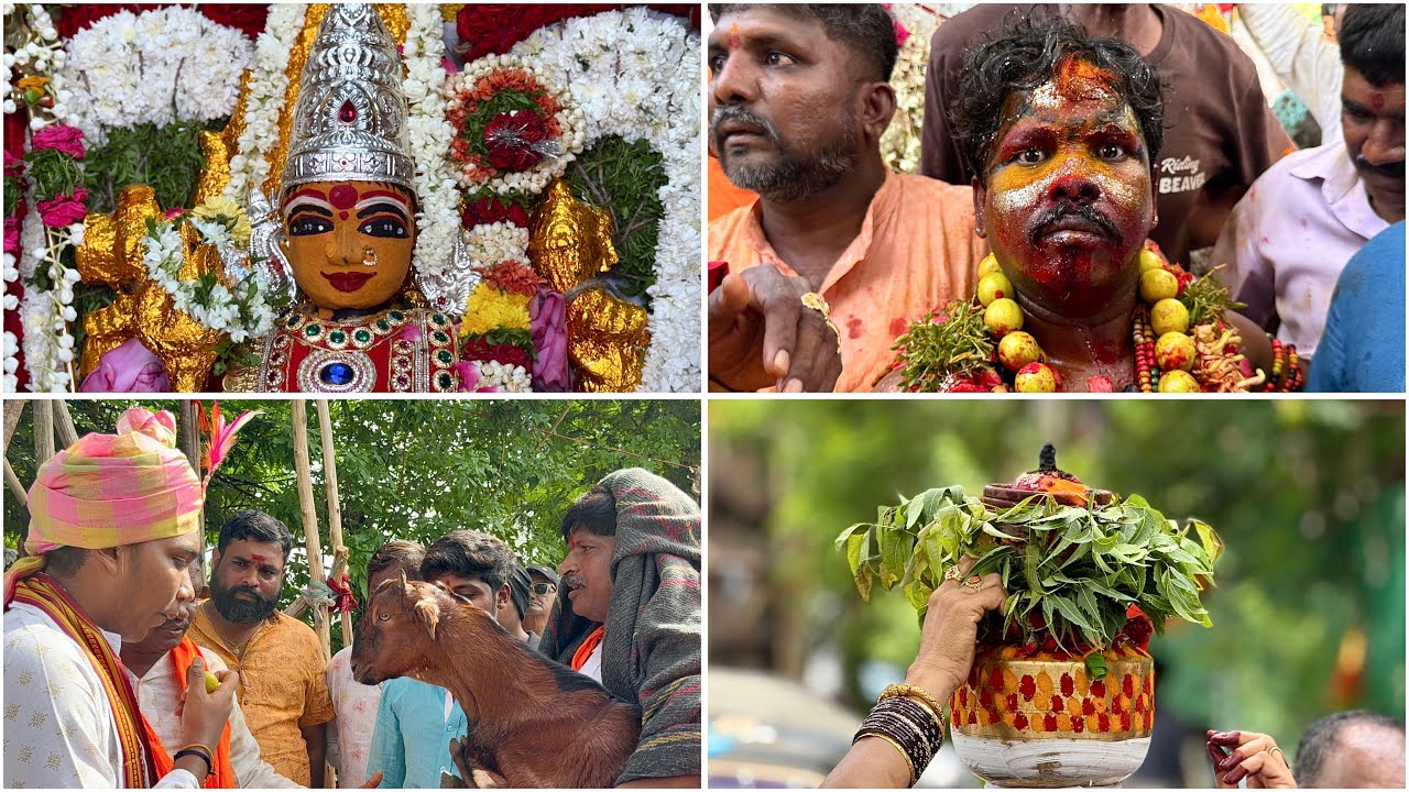 Langar House Katta Maisamma Bonalu | Potharaju Gavu at Langar house Bonalu 2025 | Golconda Bonalu