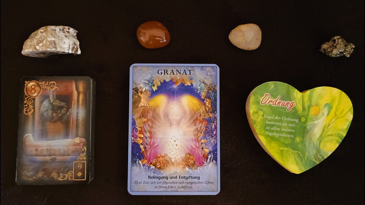 Tagesbotschaft 04.04.2026 Lenormand Der Sarg (8)⚰️Transformation💜Ende Anfang Liebe❤GRANAT💎Ordnung💚