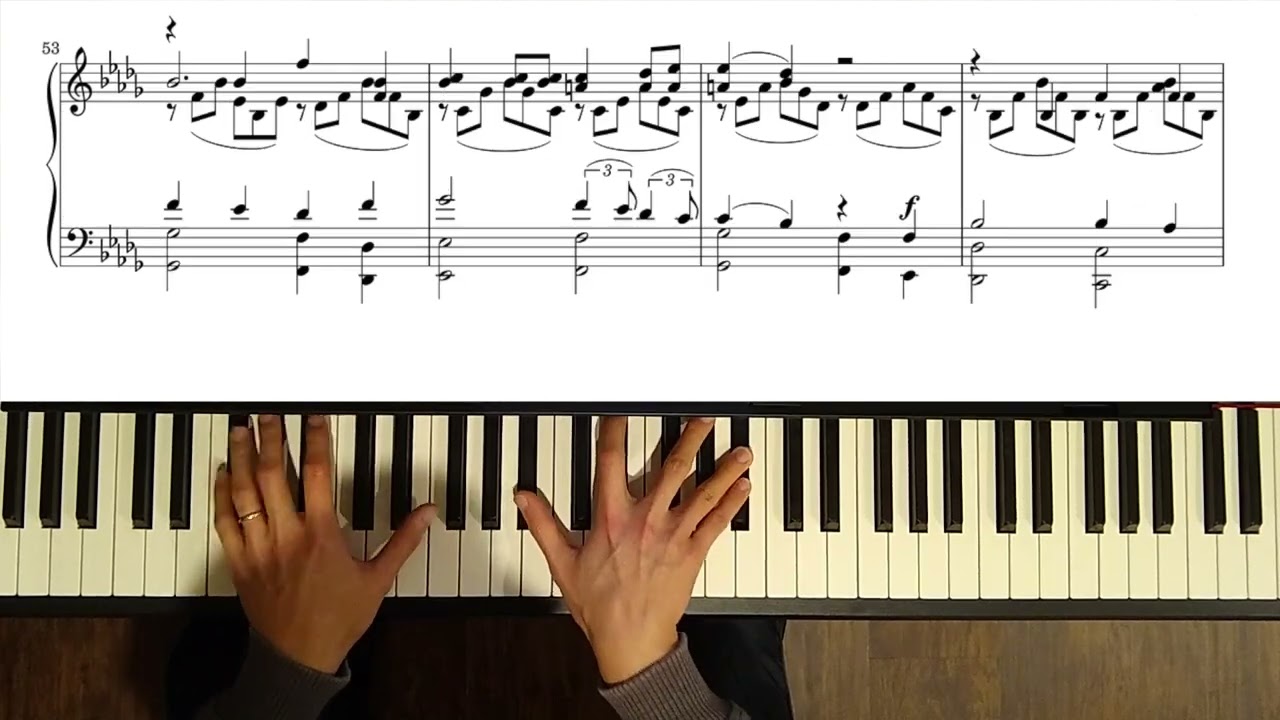 Fauré - Cantique de Jean Racine (piano transcription played on CLP-785)