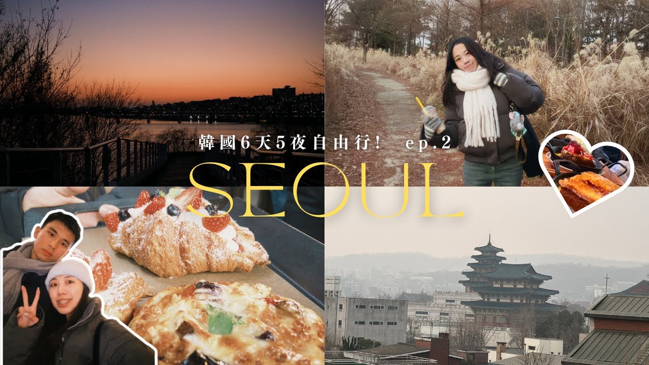 【韓國6天自由行ep.2 首爾篇】明洞/安國早午餐onion cafe/景福宮/首爾林看鹿&漢江✨/廣藏市場生章魚初體驗  #seoul  #travel #vlog 