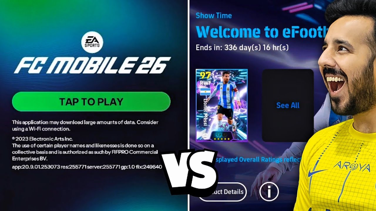 Playing eFOOTBALL 26 For The First Time [FCM 26 vs eFOOTBALL 26] 🔥