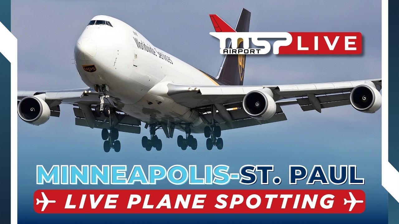 🔴 LIVE ACTION-PACKED PLANE SPOTTING W/ CLOSE VIEWS! ✈ MSP AIRPORT ✈ 3/4/26