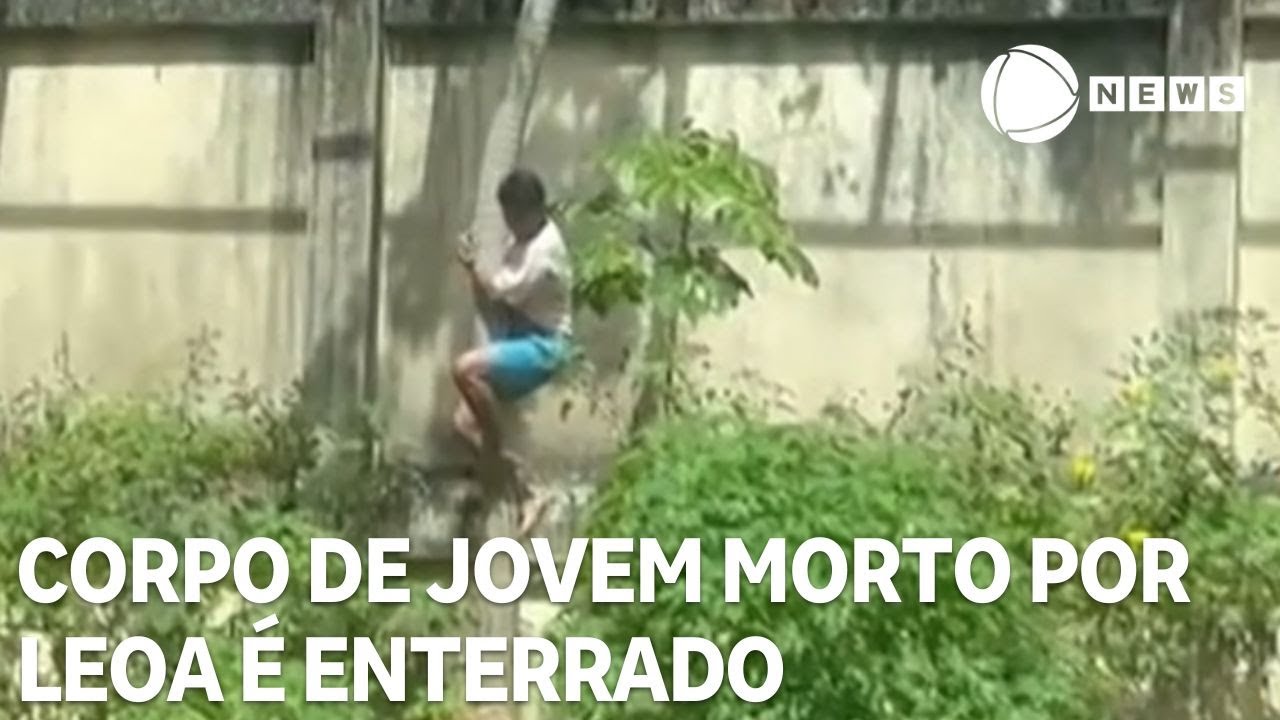 Corpo de jovem morto por leoa é enterrado na Paraíba
