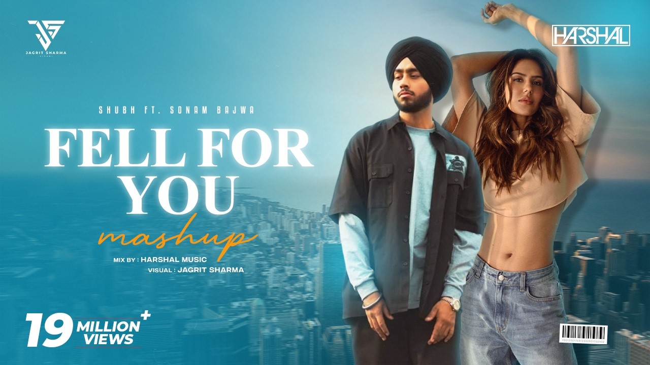 Fell For You Mashup | Harshal Music | Shubh Ft Sonam Bajwa | Punjabi Love Mashup 2025
