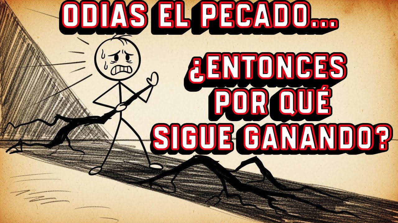 Cómo ARREPENTIRTE cuando NO LOGRAS DEJAR el PECADO — lo que la BIBLIA REALMENTE dice
