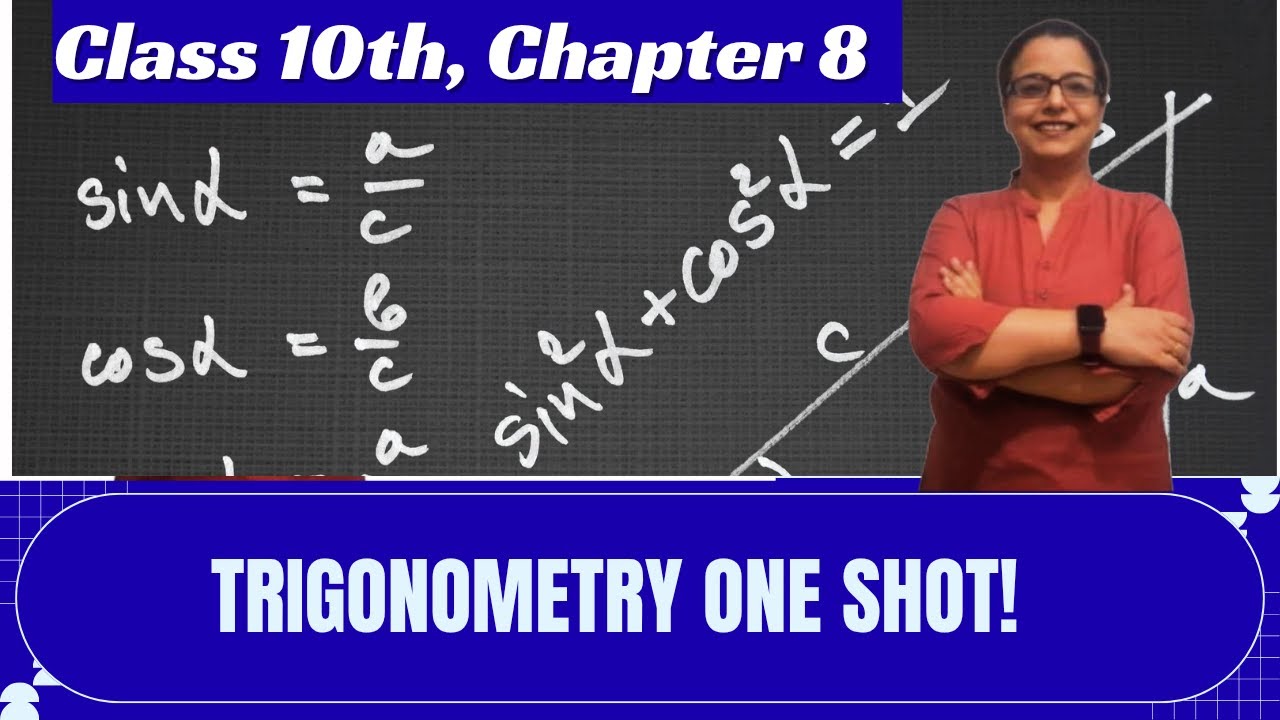 Trigonometry One Shot 🔥 | Class 10 Boards | 100% Concepts + Questions #scholarclasses#learnatscholar
