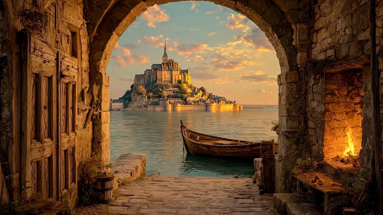 Valyria at Dusk | Mystical Medieval Ambience for Peaceful Evenings
