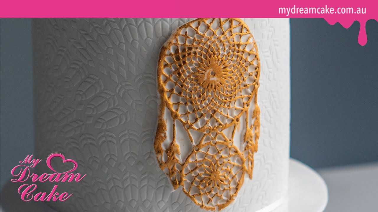 Build Your Own Silicone Mould! Dreamcatcher Cake design