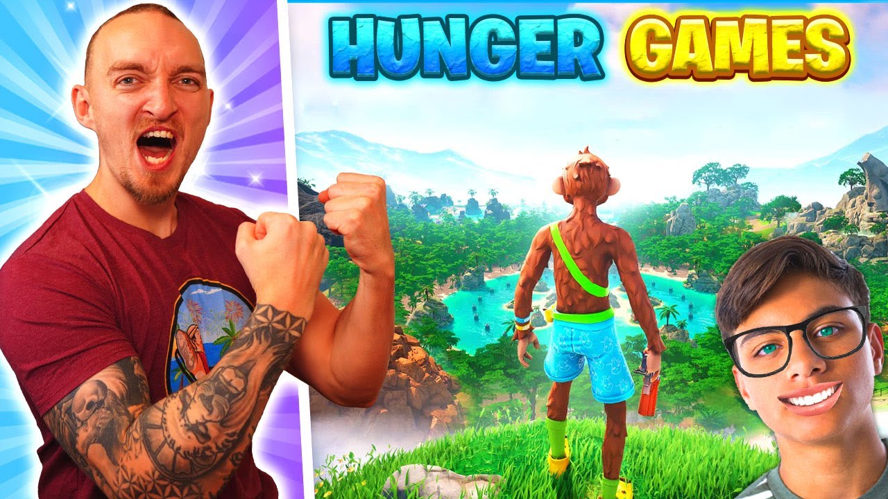 MÅSTE ÖVERLEVA I FORTNITE HUNGER GAMES