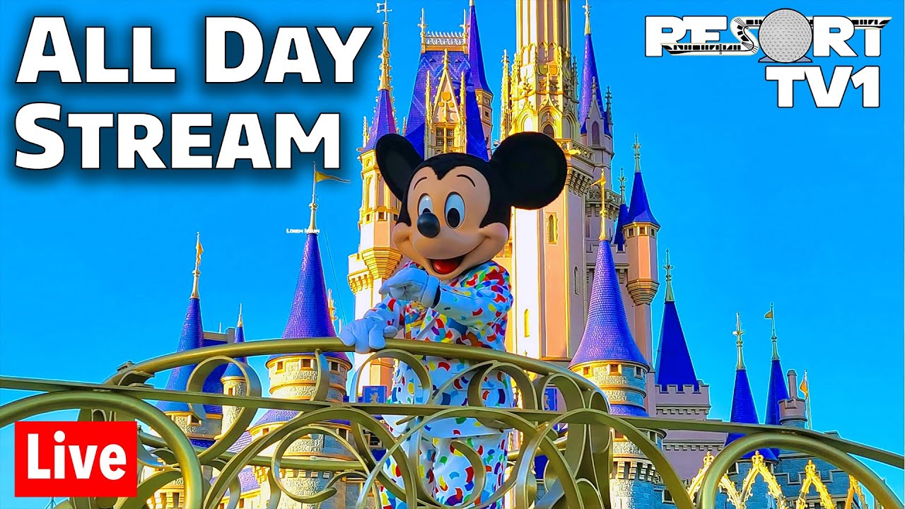 🔴ALL DAY Magic Kingdom Live Stream at Walt Disney World - An Epic Day!