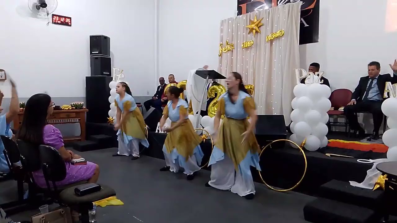 Culto da Virada de ano para 2026 , coreografia O Encontro, 🙏🙏🙏A.D.B.J🙏🙏🙏