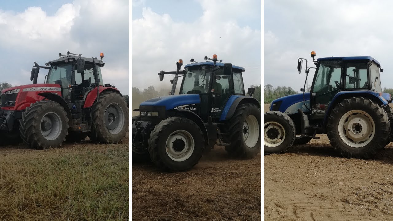 Pure sound | Massey fergouson 7718 S + New holland tm 140 + New holland  TL 100