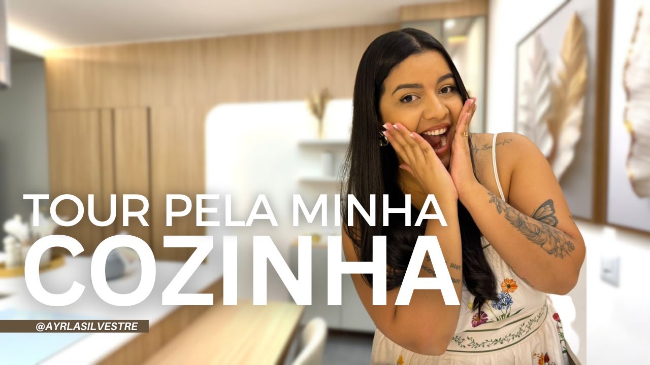 Tour pela minha cozinha reformada | Ayrla Silvestre